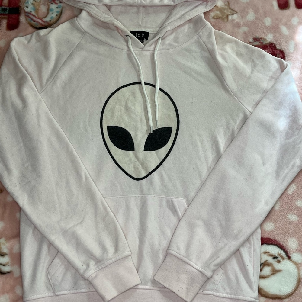 Pink Alien Hoodie